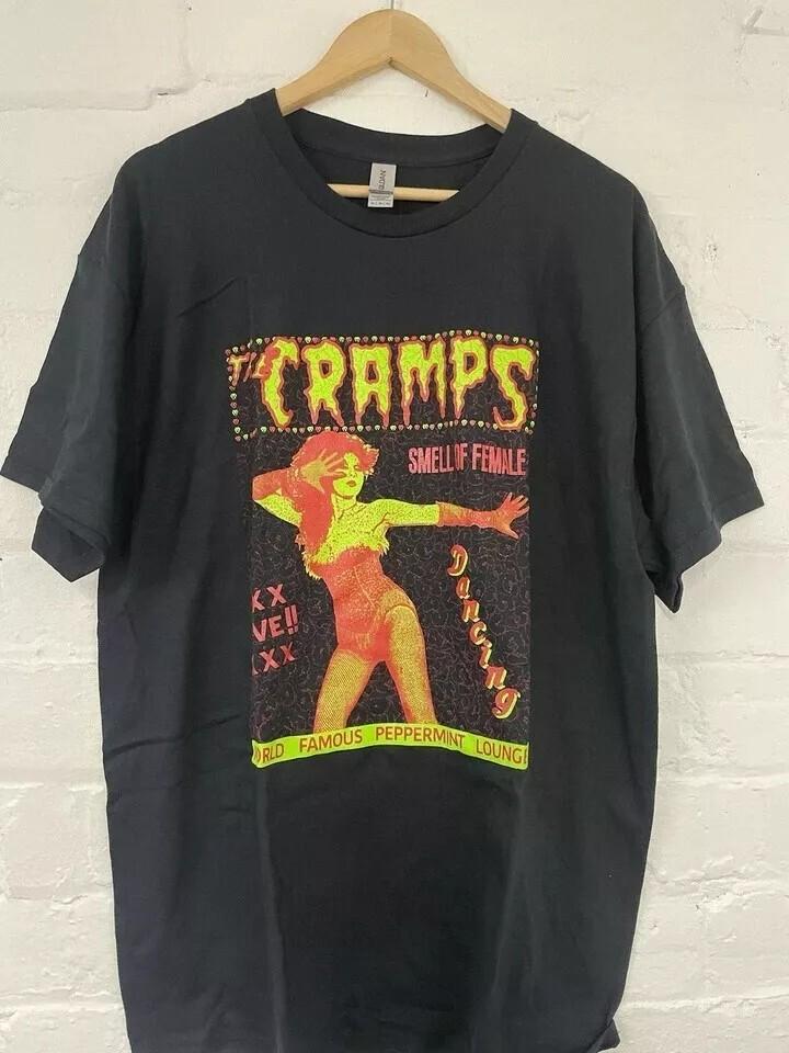 The Cramps Smell of Female Black Short Sleeve Unisex  Reprint S-5XL Unisex T-Shirt XXXXL