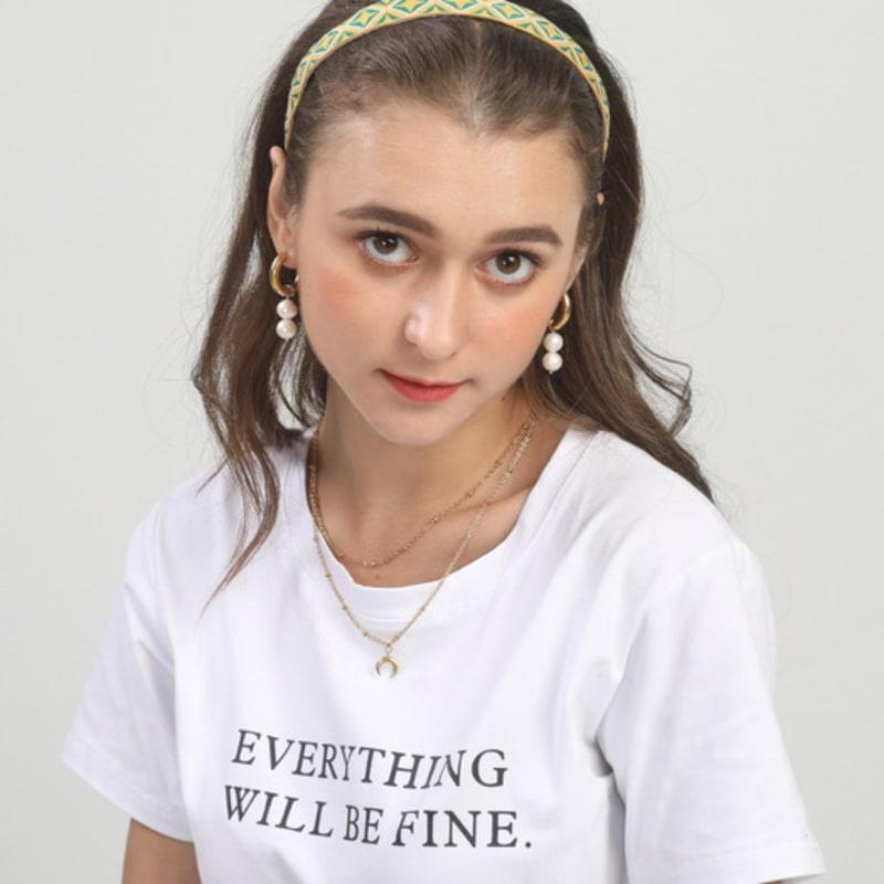 LALA Afrikanisches Muster Haarband - SENF