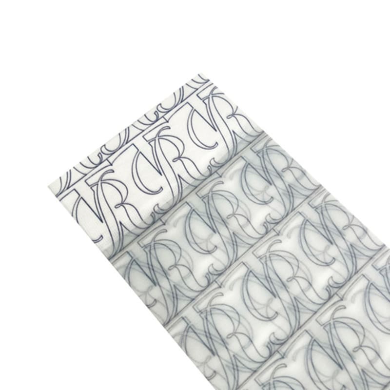 Romantic tiger monogram B&W Knee stockings (micro)