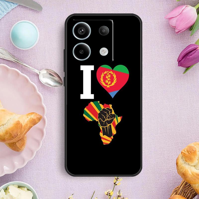 Eritrea Flag Case For Xiaomi Redmi Note 15 Pro Plus 10 11 12 13 14 Pro Cover For Redmi 14C 15C 12C 10C 13C