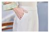 Sommer 2026 Damen Baumwoll-Leinen-Anzug im chinesischen Stil: Schlankmachendes Zweiteiler-Set mit Weiter Hose für Mütter mittleren Alters