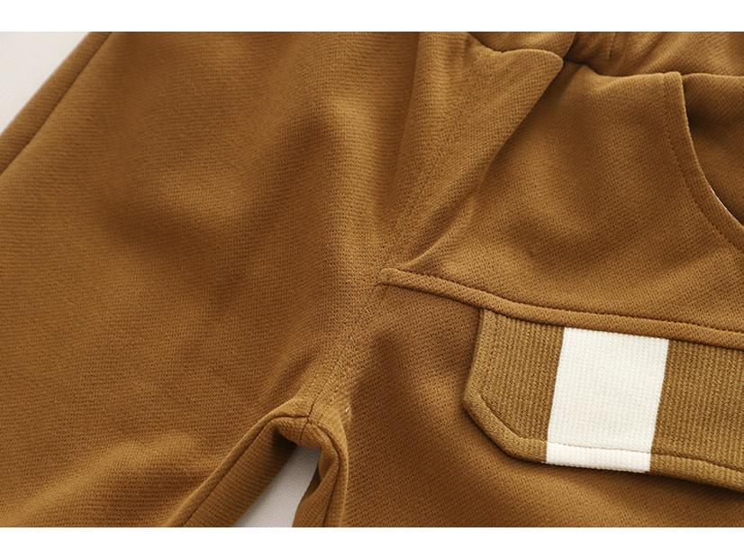 Boys' Trendy Two-Piece Sweatshirt Suit for Spring & Autumn 2023 - Stylish Sportswear for Kids