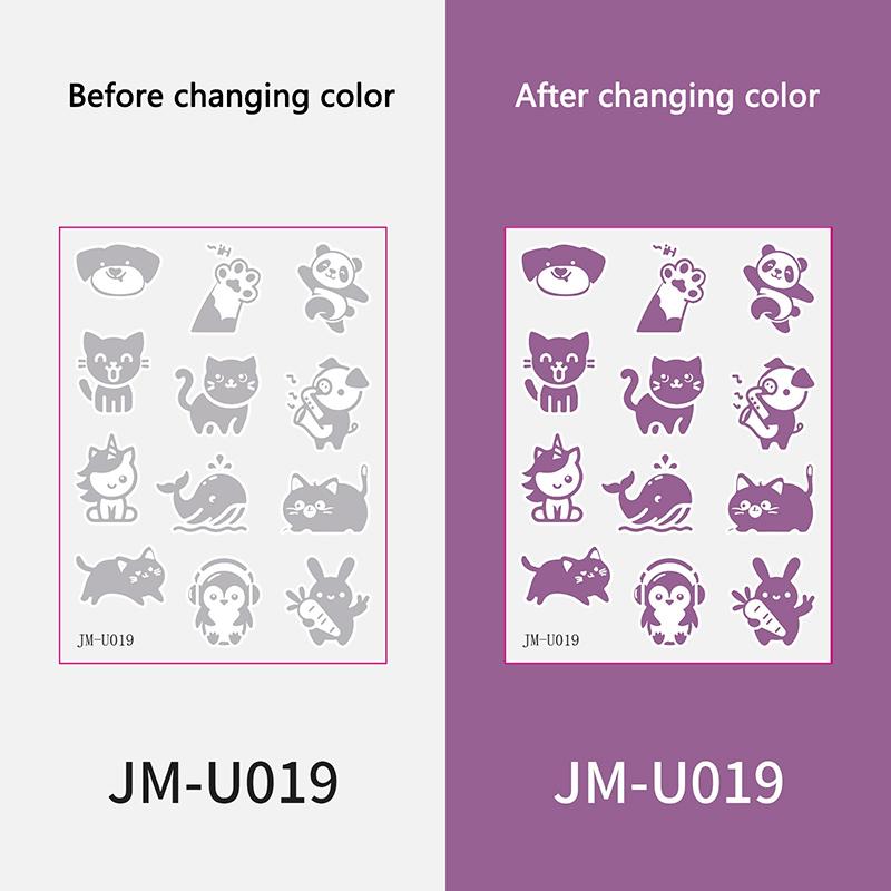 1Pcs Uv Fluorescent Temporary Tattoo, Waterproof Luminous Fake Tattoo Summer Outdoor Tattoos