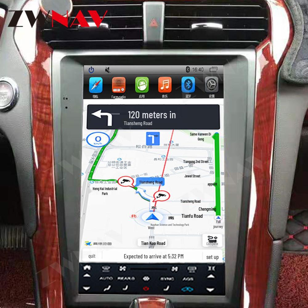 12.1'' GPS Navigation for Android 10-13 Mondeo, 32GB, 4G, Full Netcom