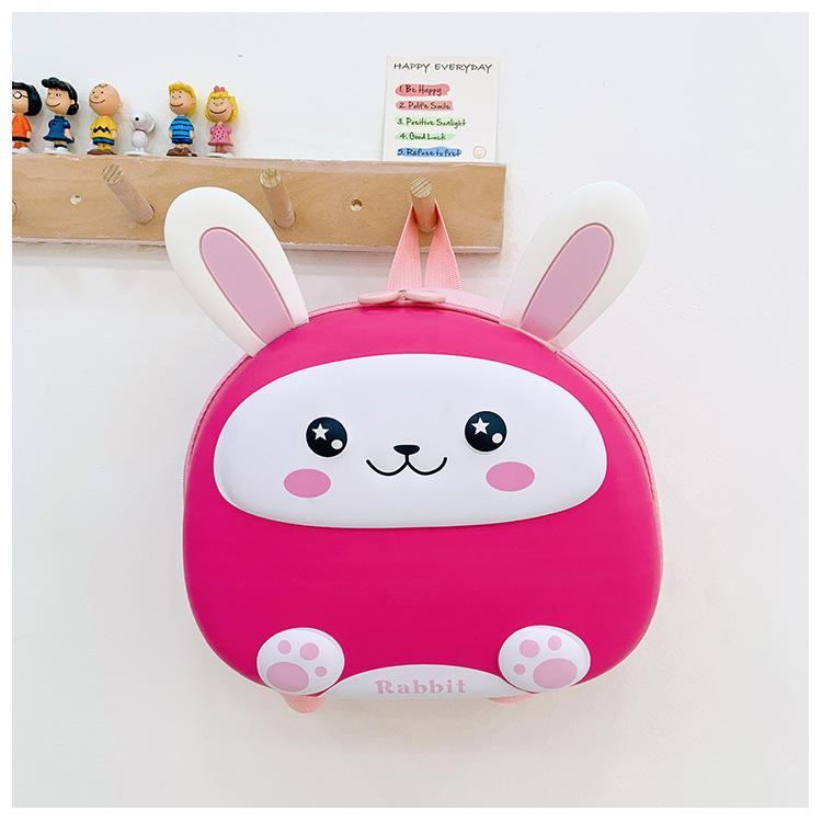 School BagsNew children's bag girl cute cartoon hard shell 2-5 years old trendy foreign backpack