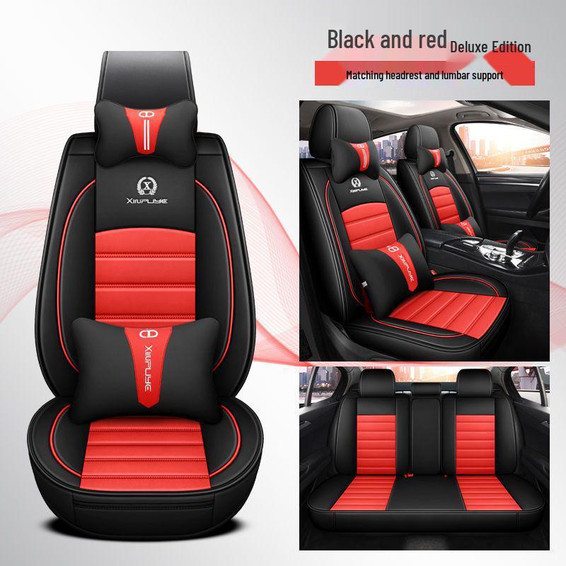 Nissan Car Seat Cover Set: Fits Sylphy, Kicks, Bluebird, Teana, Qashqai, X-Trail, Tiida – All-Season Cushions.