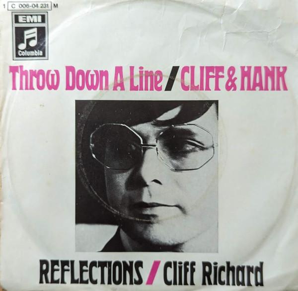 

7-дюймовая пластинка CLIFF RICHARD HANK MARVIN Throw Down A Line Reflections 1C00604231M COLUMBIA 1969 Германия Рок Б/у