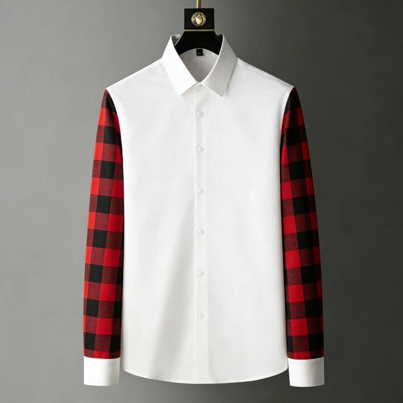 2026 Vintage Casual Fashion Shirt, Men's 3D Printing, Long Sleeved Shirt with Collar Buttons, XS-6XL