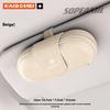 Car Suede Sunglasses Storage Box Visor Glasses Clip Alfa Romeo GT 147 156 159 Giulia Tonale Stelvio Giulietta Mito Milano Gloria wnp522