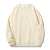 16-kleurige geborstelde katoenen fleece ronde hals casual hoodie voor koppels