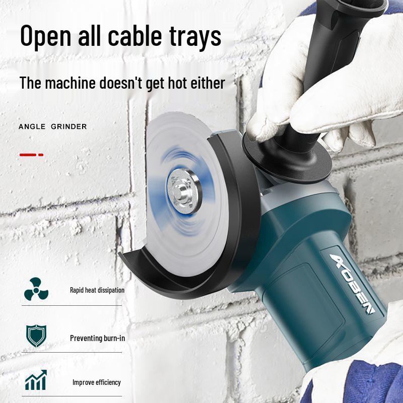 Compact Electric Angle Grinder and Polisher