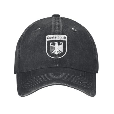 Deutschland German Eagle Germany Flag Baseball Caps Distressed Denim Washed Hat Outdoor All Seasons Adjustable Fit Snapback Hat
