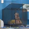 Large & Medium Breed Dog Cage with Toilet Separation for Indoor/Outdoor Use - Suitable for Golden Retrievers, Labradors, and More
