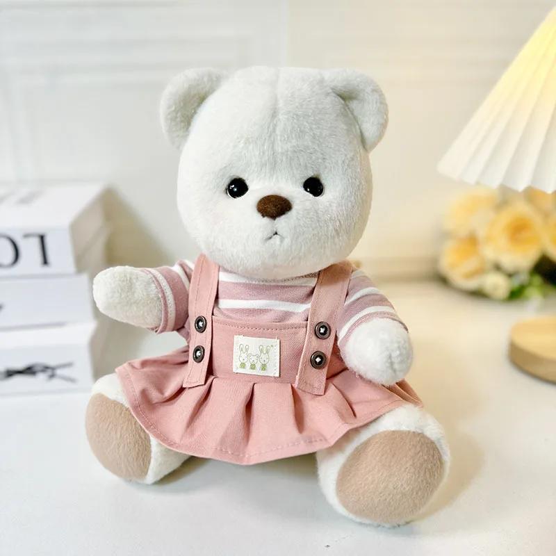 New Little Bear Plush Doll Clothes Toys for Changing Clothes Kawaii Children's Stuffed Dolls Room Decoration Gifts for Girls