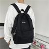 Men's Student Canvas Backpack - Japanese Style, Large Capacity, Ideal for College, High School, Travel