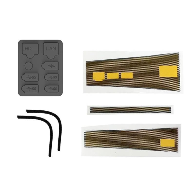 Dust Filter Game Console Faceplate Cooling Vents Dust Plug Dustproof Filter Cover Durable Mesh Cover Case for Slim