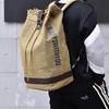 Zaino Sportivo in Tela alla Moda Borsa a Barile da Viaggio Zaino per Computer Borsa da Uomo Tempo Libero Viaggio Borsa Scolastica Unisex