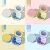 Portable Dental Retainer Case With Magnetic Water Drain For Travel And Storage