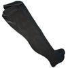 Unisex Black Rubber Latex Thigh High Long Socks  Fetish Stockings