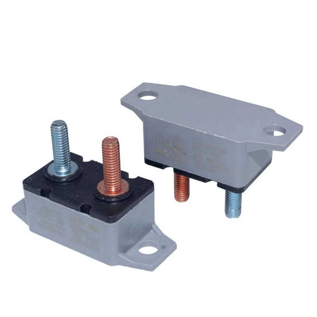 5-50A Circuit Breaker Protector Cover Dual Battery Fuse Automatic Auto Reset Electric Repairing Tools Hardware Accessories