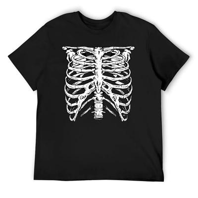 Punk Ribs T-Shirt Plus Sizes Funny Shirt Cotton Cotton Man T-shirts T-shirts Oversize Clothes for Men