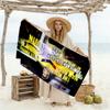 Man Urban Beach Towel Super Soft Microfiber Quickdry Fabric Comfortable Lightweight