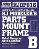 HJ Modeller Teile Montage Rahmen B