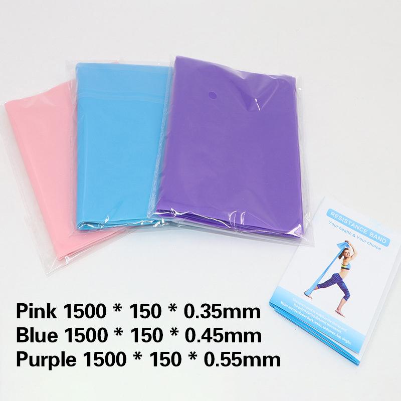 15M Yoga Tension Band Resistance Bands Yoga Gym Elastic Gum Strength Pilates Cross Fit Rubber Pull Band Gym Sports Exercise Band
