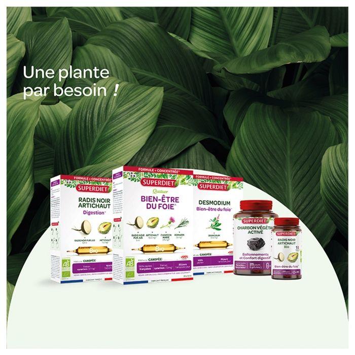 Superdiet Artichaut Bio 20 Ampoules