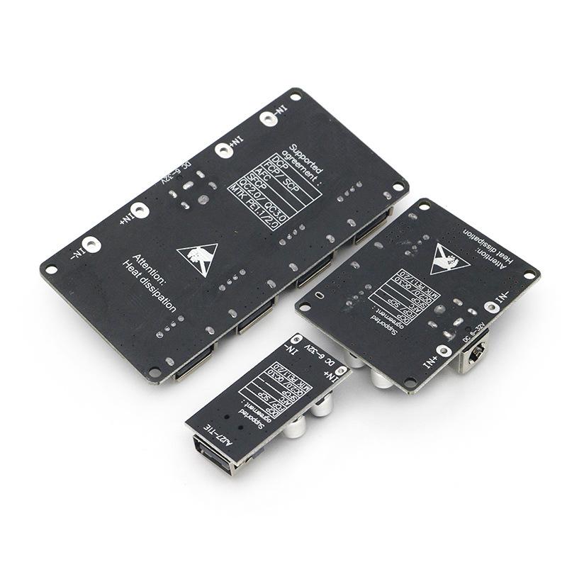 10/20/50/100Pcs DC-DC Step-Down ModuleQC2.0 QC3.0 Fast Charging USB Charging Board Compatible with iPhone, Huawei FCP