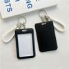 Card Keyring Business Key Chain Badge Holders ID Card Holders ID Card Protective Bus Card Cover
