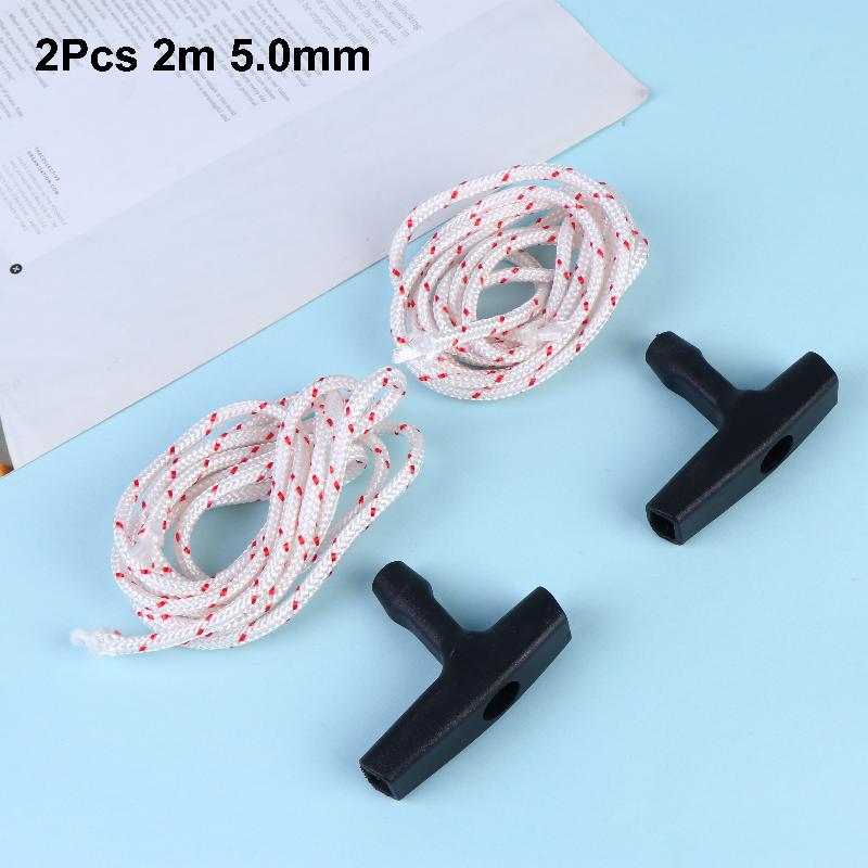 Replacement Pull Start Cord And Handle For Mountfield Lawn Mowers Polyester Rope And Plastic Handle For Easy Starting