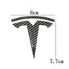 Car Sticker 2025 Hot ABS for Tesla Model 3 Mode Y Car Front Hood Logo Cover Emblem Sticker Styling Auto Body Rear Trunk Badge Ac
