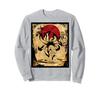 Nine-Tailed Fox Japanese Retro Art Sweatshirt