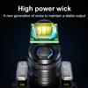 T51 Inductive Type Led Headlamp Fishing Head Lamp 5 Modes Zoom Lamp Waterproof Super Bright Camping Light Powered