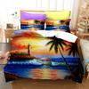 3D Print Coconut Tree Duvet Cover Set King Size Bedroom Set Bedding Ropa De Cama 200x200 Bed Sets For Girl 100% Polyester Fibre