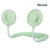 Third Generation Portable Neck Fan with Aromatherapy, Long-lasting Replaceable Battery, Silent Operation, and USB Charging.