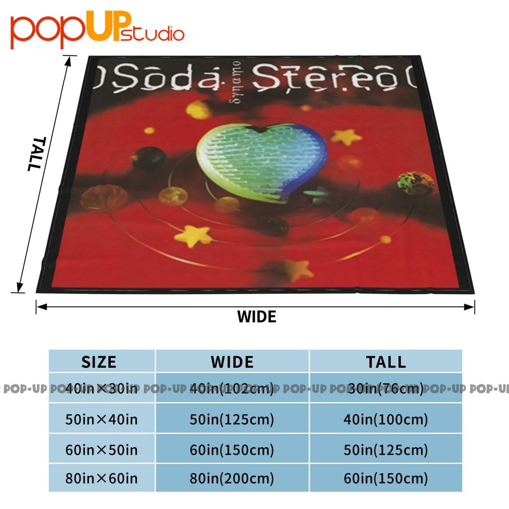 Soda Stereo Dynamo Ultra-Soft Blanket Quilt Winter Sofa Cover Bed Covers