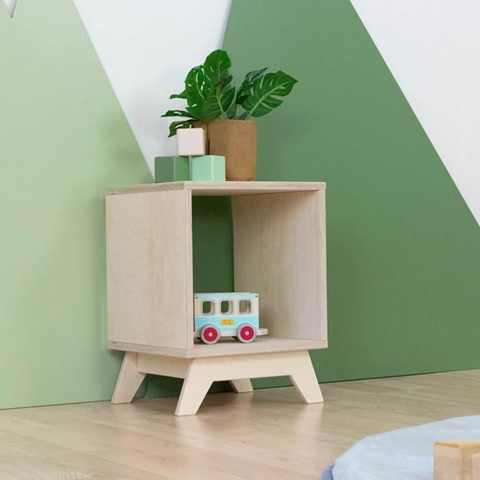 Meuble de rangement - GENERIQUE - NABOSKY - Verni - Beige - Contemporain - Design