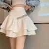 Streamer Diamond Skirt Women's Fashion High Waist Waist French Cover Belly Short A-line Skirt