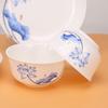 Chinese Style Bone China 10-Piece Dinnerware Set