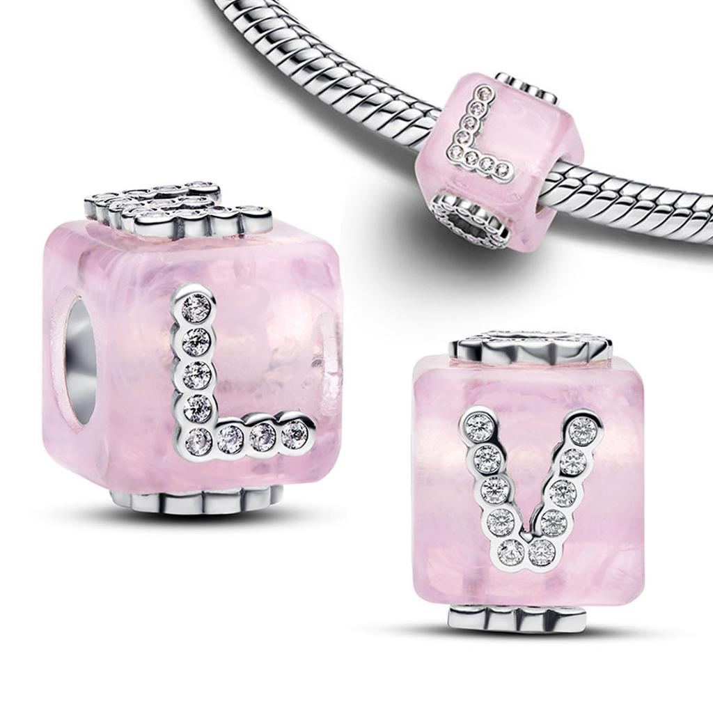 New Original 925 Silver Charms Butterfly Flower Heart Fish Beads Pendant Bracelets Necklaces Womens DIY Jewelry Gift