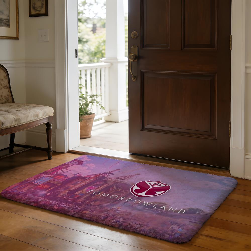Floor Mat Soft Flannel Rug Non Slip Absorbent Mat for Bathroom Bedroom Home Decor Bee Botanical