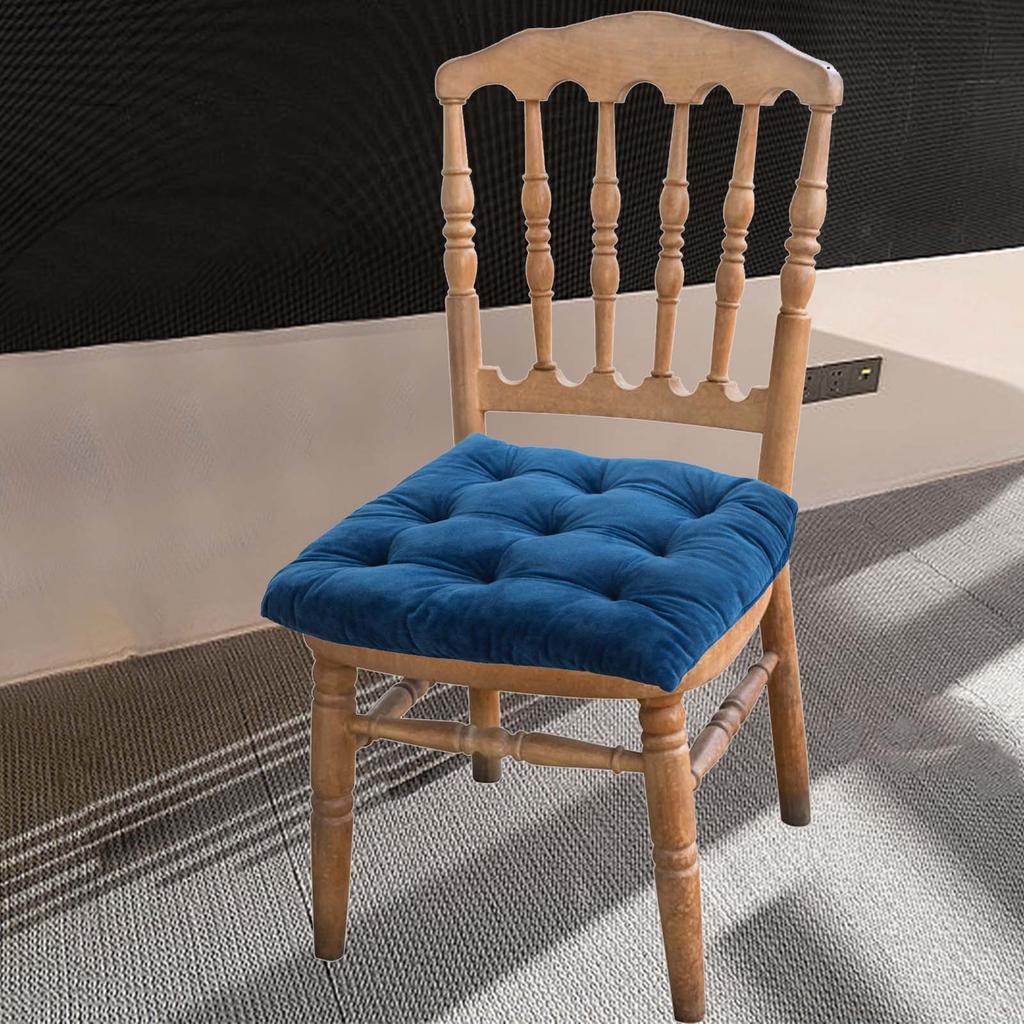 Chair Cushion Round Cotton Upholstery Soft Padded Cushion Pad  Home Or Car