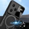 Funda for Redmi Note 13 / 13 Pro Plus 5G Case for Xiaomi Redmi Note 13 Pro 4G Case Slide Camera Armor Magnetic Ring Stand Cover