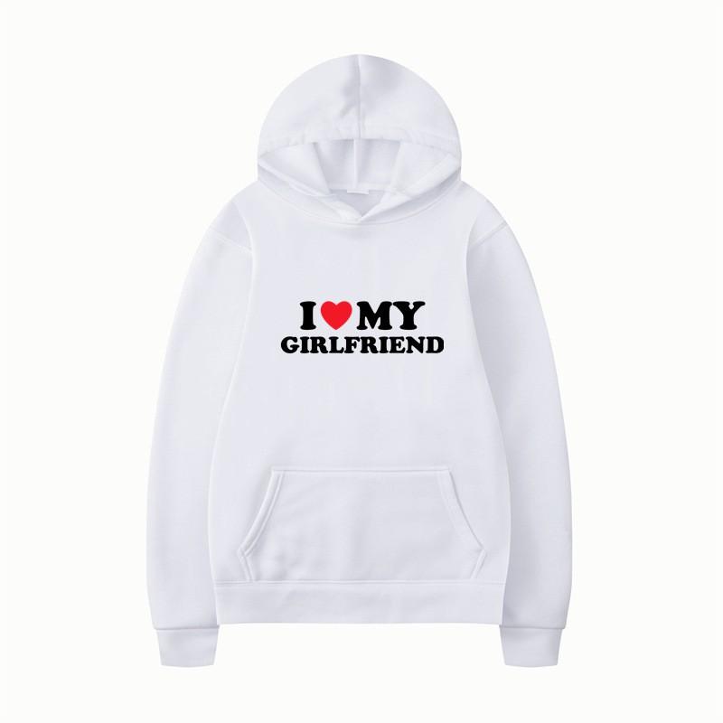 Mens Oversized Hooded Sweatshirt With Heart Print Casual Loose Fit Pullover Streetwear