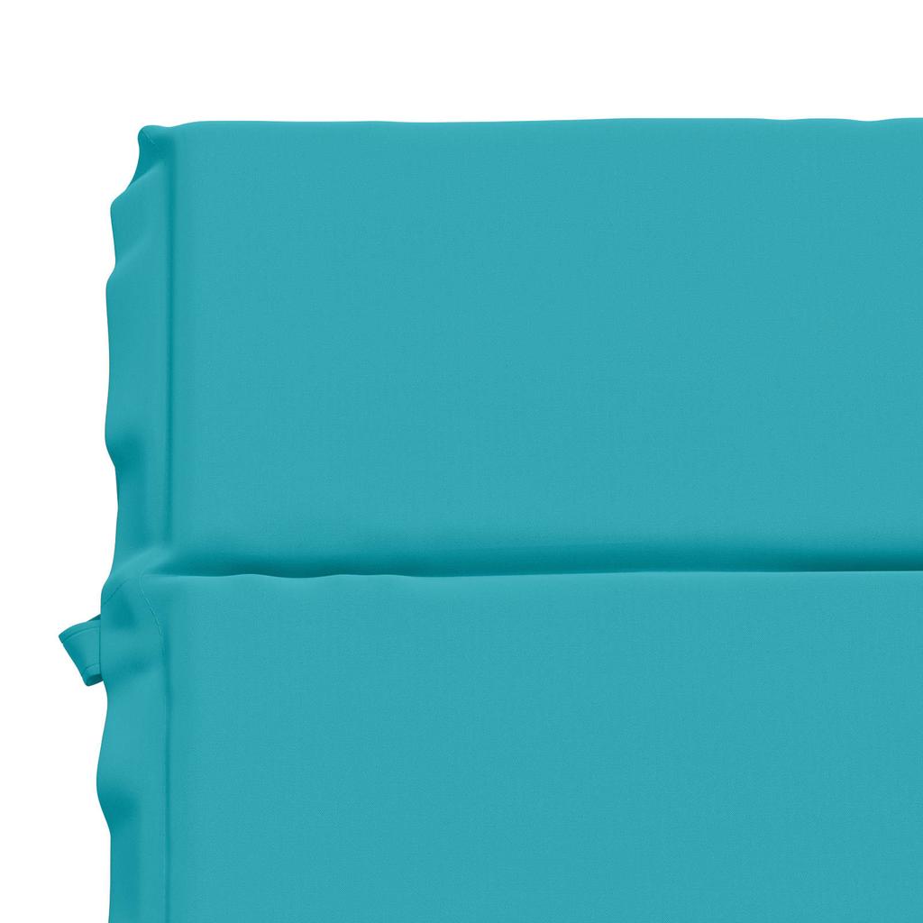 Sun Lounger Cushion GEMERT 100percent Polyester Turquoise