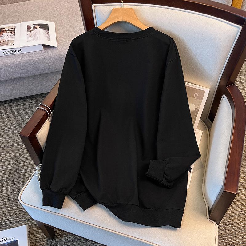 Large Size Loose Autumn Hoodie (200/350 Jin, 150/160/170 Bust)