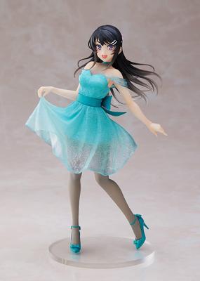 TAITO Rascal Does Not Dream of Bunny Girl Senpai Coreful Figure Sakurajima Mai Clear Dress Ver.