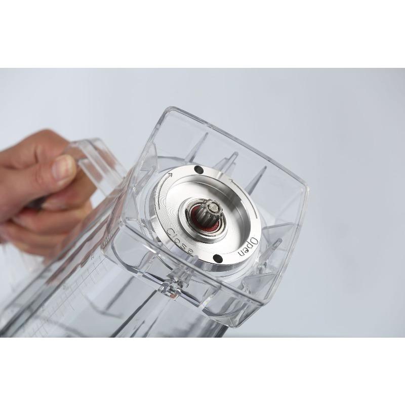 1pcs 2L Capacity Blender Spare Compatible for Blender Replacement Part Transparent for SILVER CREST Blender Spare Jug